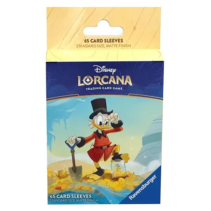 Disney Lorcana Card Sleeves - Scrooge McDuck (65-Pack)